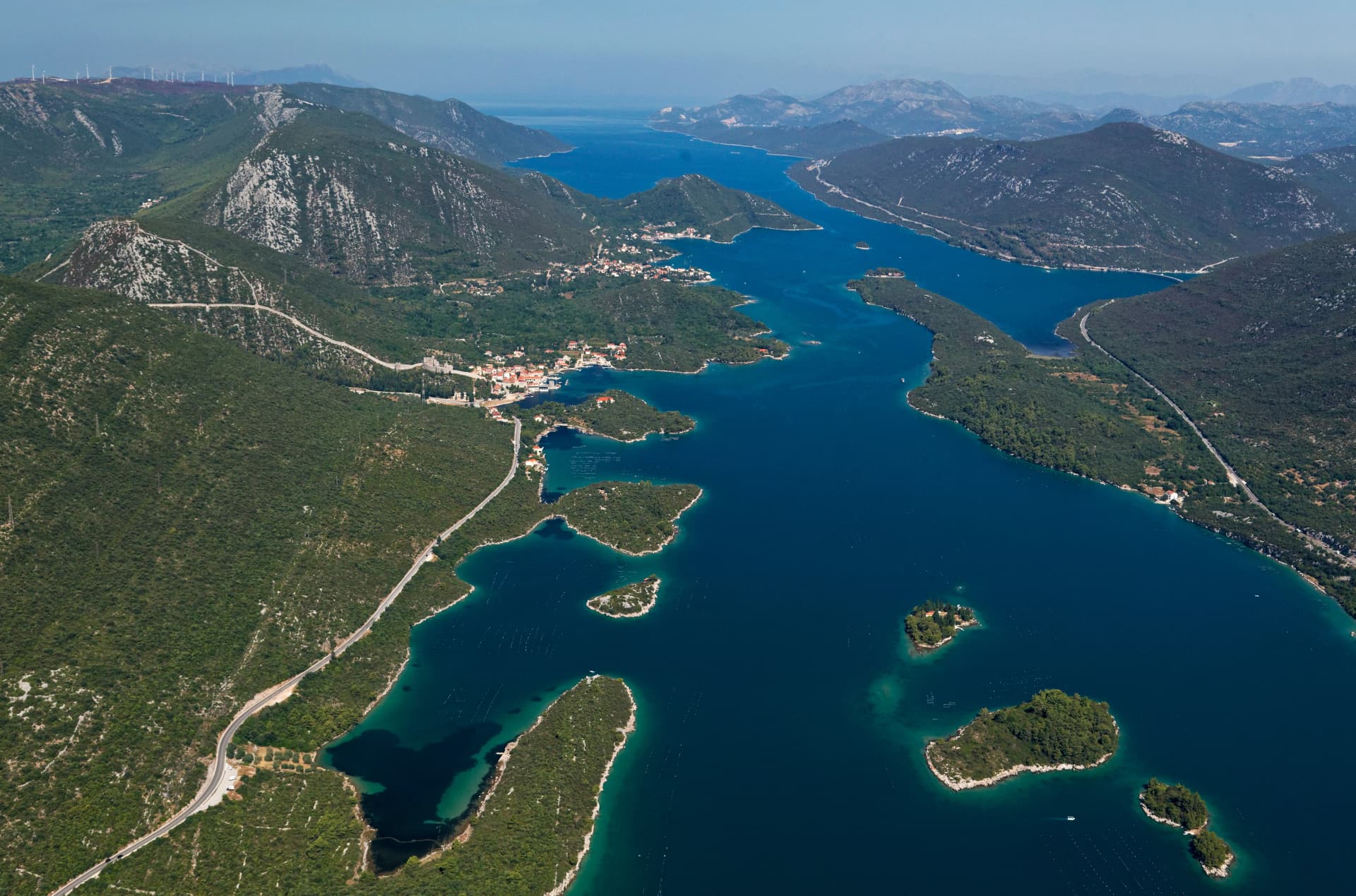 Coastline on Pelješac, Croatia