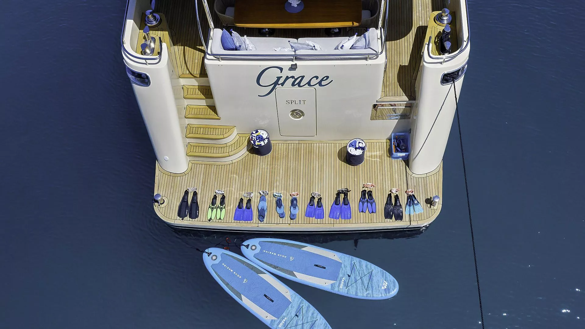 Grace swimming platform