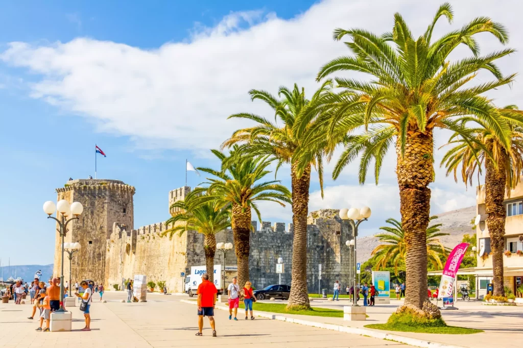 Kamerlengo fortress in Trogir, Croatia